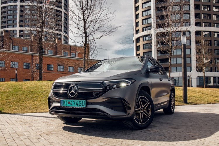 Mercedes EQA 250 – Tisíc kilometrov elektrických