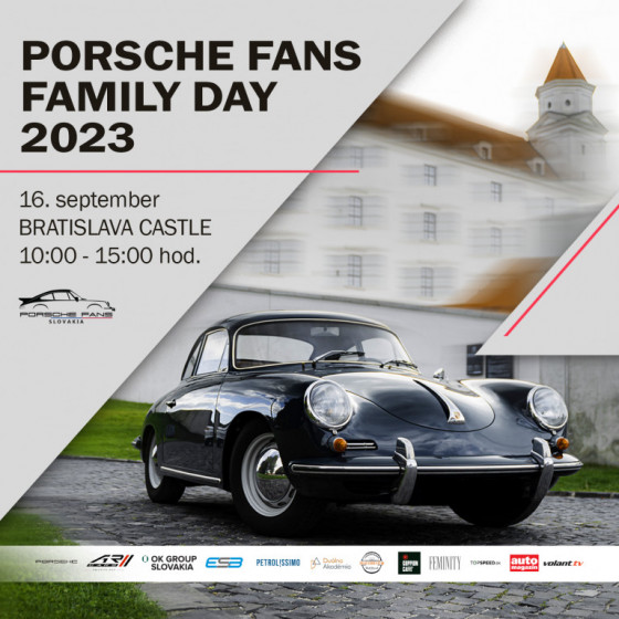 Porsche Fans Family Day 2023 – Opäť sa vidíme na Hrade!