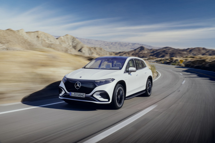 EQ Roadshow 2023 - Vyskúšajte elektrické vozidlá Mercedes-Benz