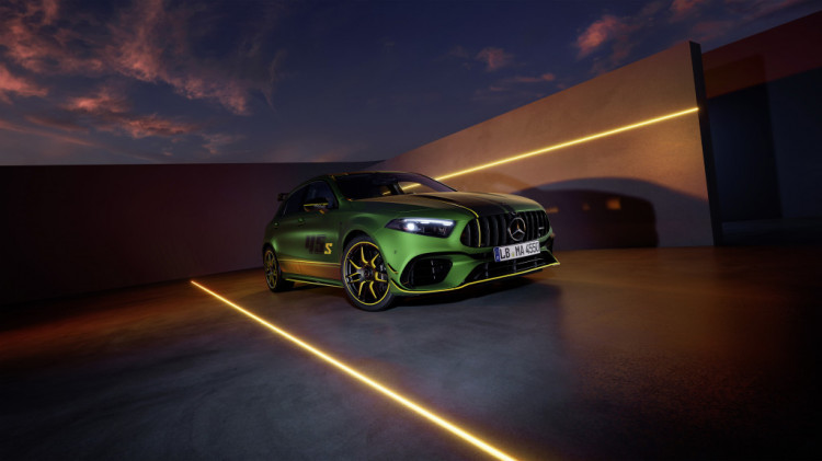 Mercedes-AMG A 45 S 4MATIC+ Limited Edition – Pekelná zelená aj pre najmenšie AMG