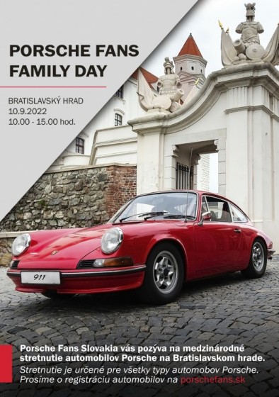 Porsche Fans Family Day 2022 – Porsche sa vracia na Hrad